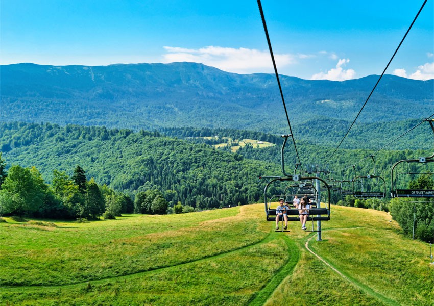 KOLEJKA NA MOSORNY GROŃ (ZAWOJA)