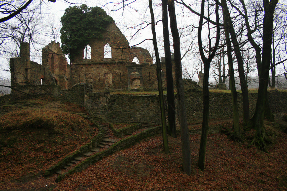 RUINY ZAMKU STARY KSIĄŻ K. WAŁBRZYCHA