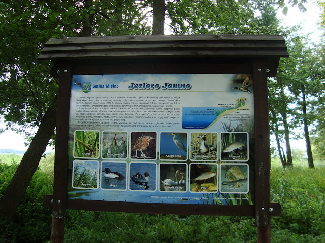ŚCIEŻKA EDUKACYJNA NAD JEZIOREM JAMNO K. MIELNA
