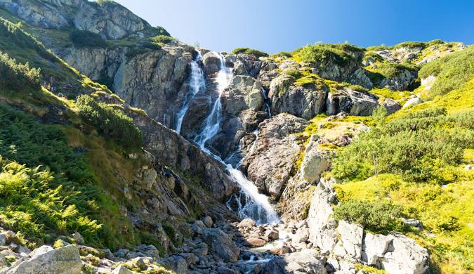 WODOSPAD WIELKA SIKLAWA – TATRY